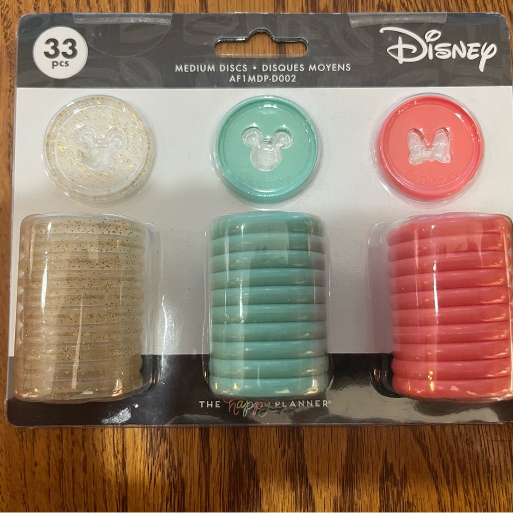 Disney Happy Planner Set - 33 medium discs for the Happy Planner